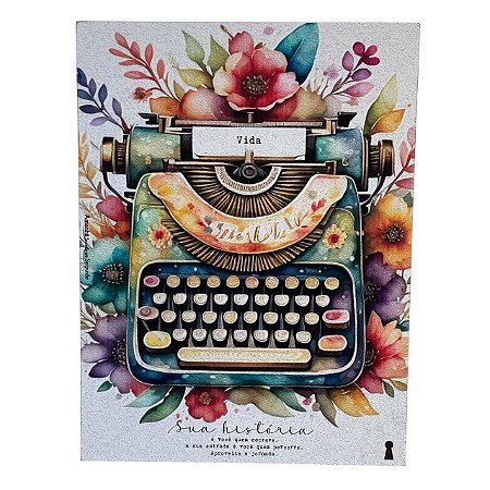 Quadro Box Aproveite a jornada em MDF 30x40