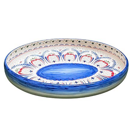 CENTRO DE MESA CAPRI FUNDA CERAMICA LUIZ SALVADOR 61CM