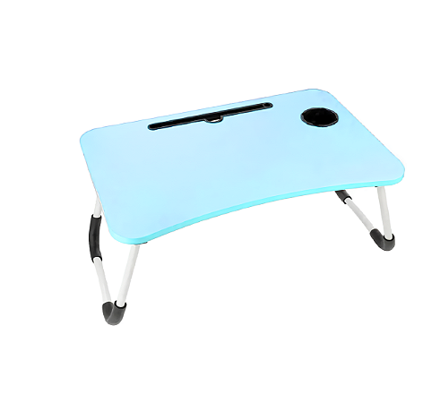 MESA PORTATIL MULTIUSO NOTEBOOK DOBRAVEL AZUL