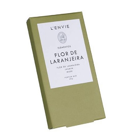 BARRA CERA PERFUMADA DIFUSOR FLOR DE LARANJEIRA 40G LENVIE