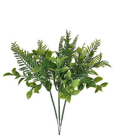 PICK FOLHAS MISTO X3 VERDE