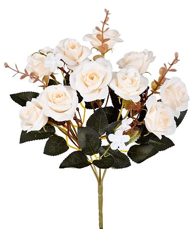 BUQUE ROSA SILVESTRE X5 CREME
