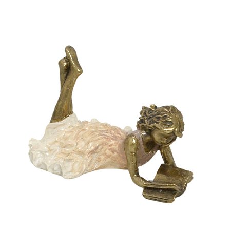 ESCULTURA DECORATIVA MENINA 7,5 CM ESPRESSIONE