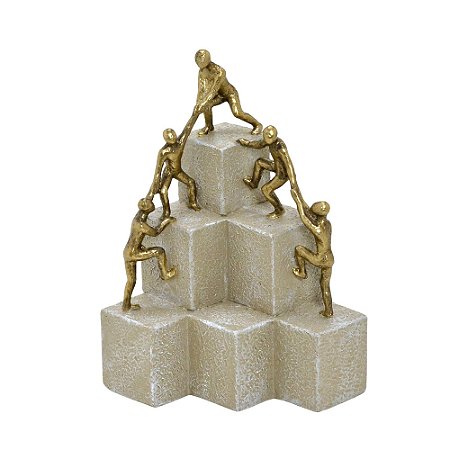 ESCULTURA DECORATIVA RESINA 20,5CM ESPRESSIONE