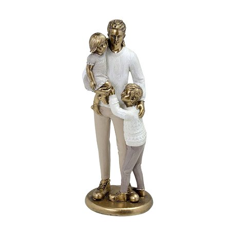 ESCULTURA DECORATIVA FAMILIA 25,5 CM ESPRESSIONE