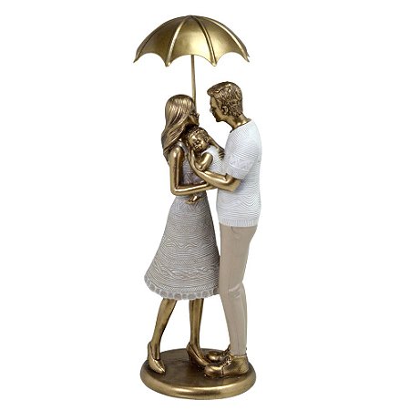 ESCULTURA DECORATIVA FAMILIA 29,5 CM ESPRESSIONE
