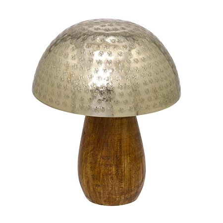 ESCULTURA DE COGUMELO DECORATIVO 25,5 CM ESPRESSIONE