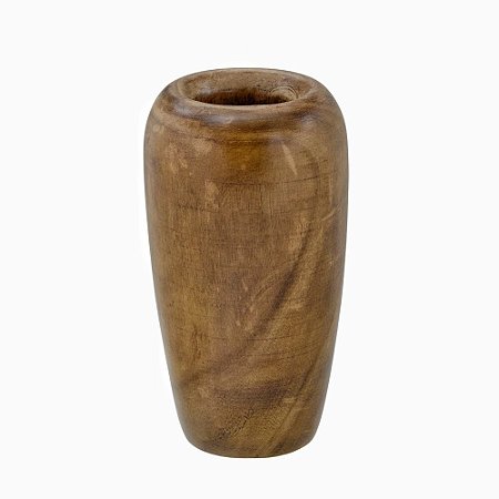 VASO DECORATIVO MADEIRA 35 CM ESPRESSIONE