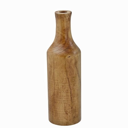 VASO DECORATIVO MADEIRA 46CM ESPRESSIONE
