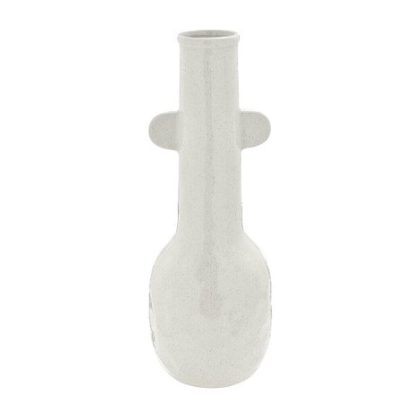 VASO DECORATIVO CERÂMICA 49CM AREIA ESPRESSIONE