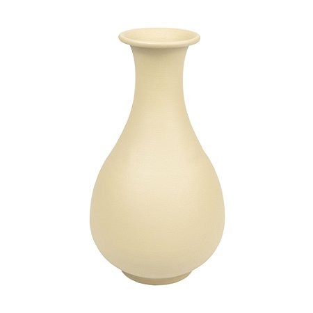 VASO DECORATIVO DE METAL AREIA 18CM LUCATTI