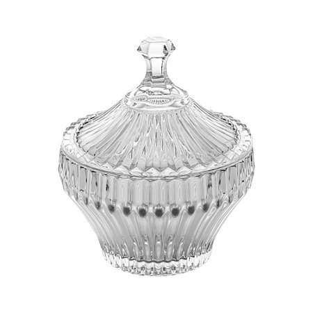 POTICHE DECORATIVO DE CRISTAL RENAISSANCE 17,5x20 CM LYOR