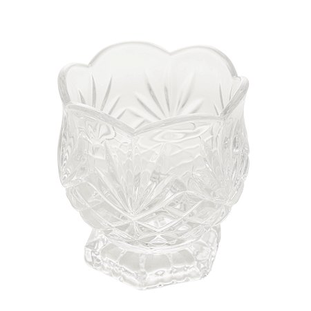 PORTA COLHER DE CRISTAL DE CHUMBO DUBLIN 7,8x8,4 CM LYOR