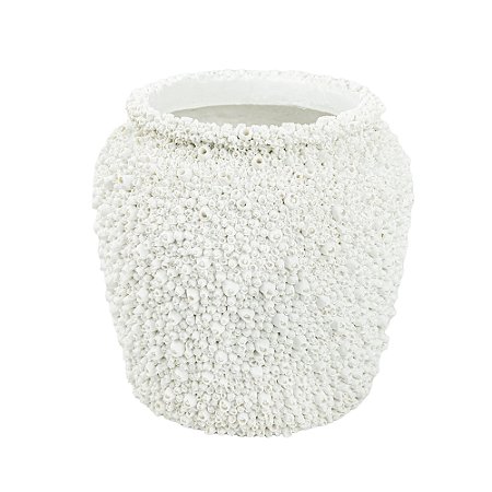 VASO DECORATIVO EM CERAMICA MARES 24X25CM
