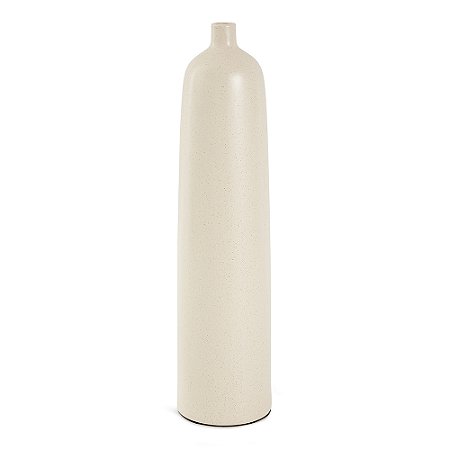 VASO EM CERAMICA CINZA MART 42cm