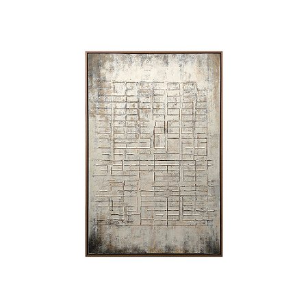 QUADRO DECORATIVO MOLDURA EM MADEIRA DETALHE TEXTURAS RUSTICO CINZA cadastrar