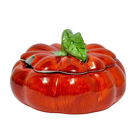 COMPOTEIRA TERRINA PEQ TOMATE CERAMICA LUIZ SALVADOR