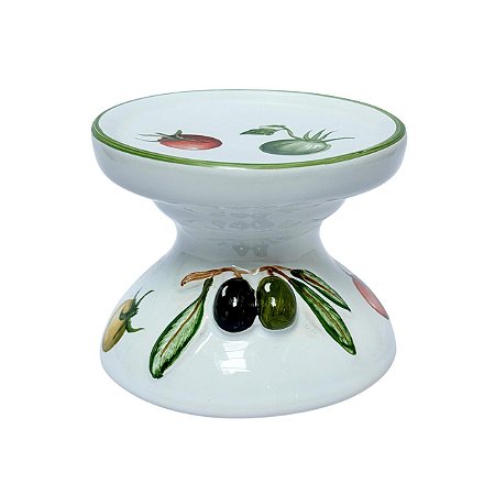 CASTICAL AZEITONA RELEVO AL POMODORO CERAMICA LUIZ SALVADOR
