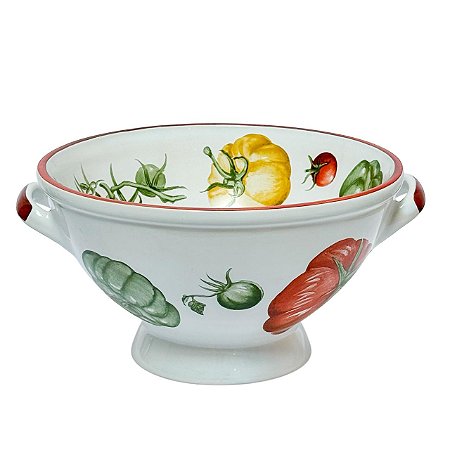 ESCORREDOR TOMATO ITALIANO EM CERAMICA LUIZ SALVADOR