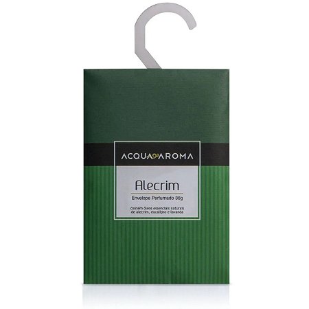 Envelope de Mineral Perfumado Acqua Aroma 36g (Unidade) Alecrim