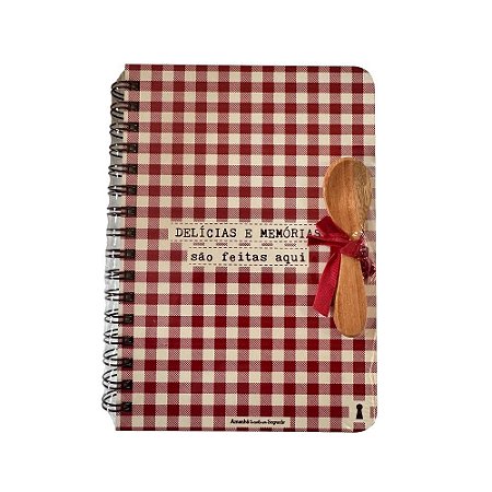 Caderneta G Delicias e Memorias 15,2X 21,8 - 80Fls Pautadas Amanhã te conto um segredo