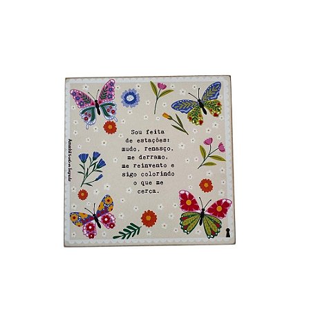 Box Sou feita de estacoes 15x15 Amanhã te conto um segredo