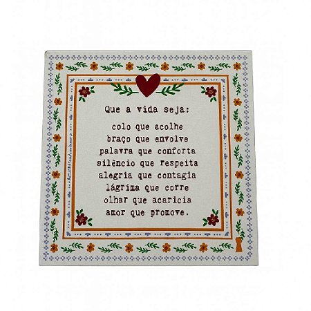 Box Que a vida seja 15x15 Amanhã te conto um segredo