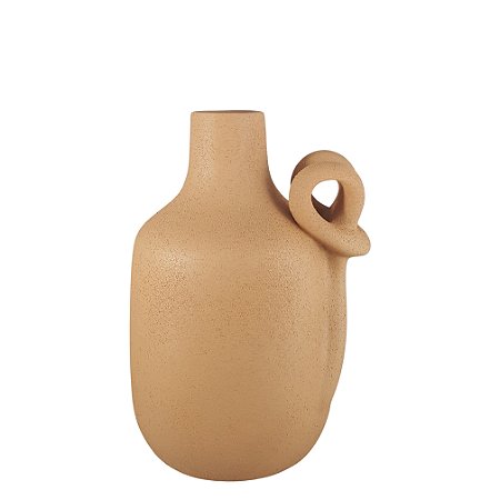 VASO GARRAFA DECORATIVO EM CERAMICA LACO VOLUTA II