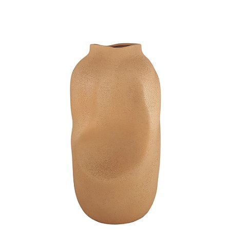 VASO DECORATIVO EM CERAMICA VOLUTA II 32CM