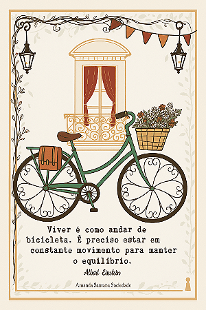 Box Bicicleta 15x20 Amanhã te conto um segredo