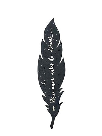 Marcador de Pagina Pena - Parei aqui antes de dormir Amanhã te conto um segredo