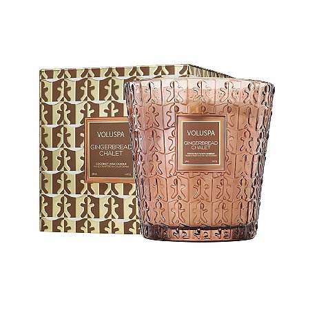 VELA VASO PEDESTAL 3 PAVIOS +80H GINGERBREAD CHALET VOLUSPA