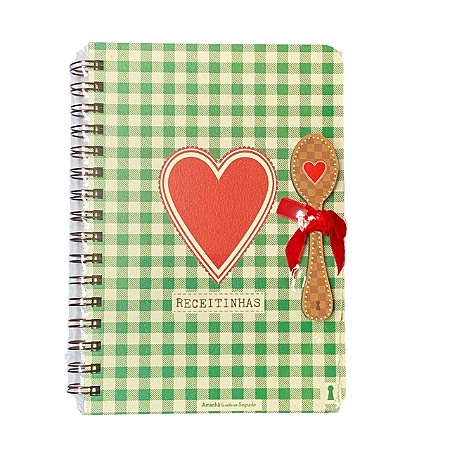 Caderneta G Receitinhas 15,2X 21,8 - 80Fls Pautadas