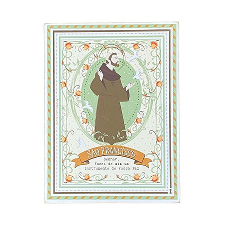 Box Sao Francisco em MDF 15x20