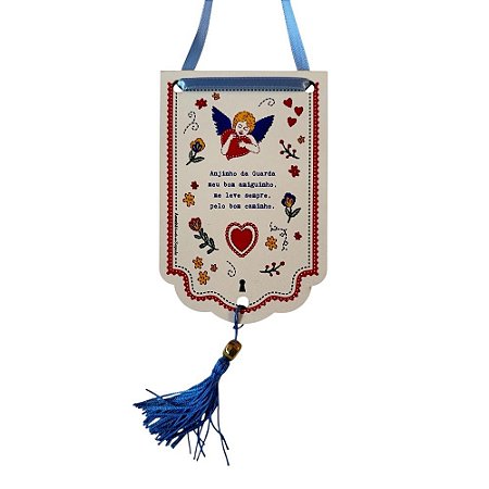 Flamula Anjinho da guarda Amanhã te conto um segredo 15X10CM