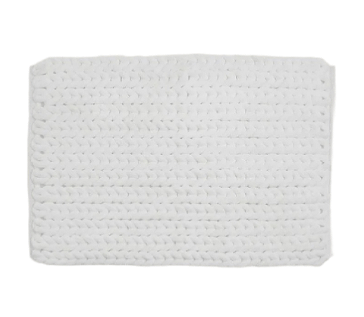 TAPETE TRANCADO SOFT 50X80 NATURAL CLO CASA