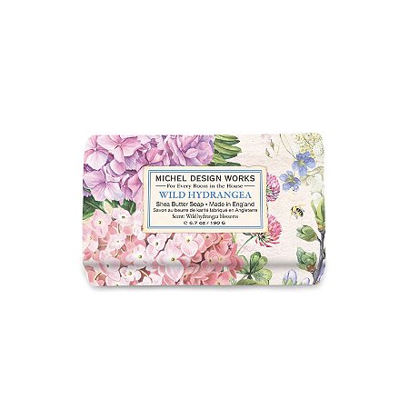 SABONETE EM BARRA 190G WILD HYDRANGEA - Michel Design Works