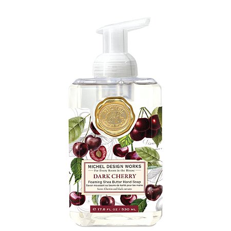 SABONETE LIQUIDO DARK CHERRY MICHEL DESIGN WORKS 530ml