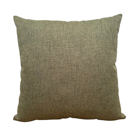 ALMOFADA EM LINHO LISO SAFIRA VERDE 50X50