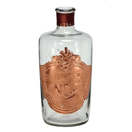 Garrafa de Vidro 26cm Parfumerie 1819