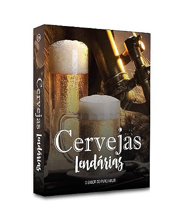 CAIXA LIVRO CERVEJAS LENDARIAS