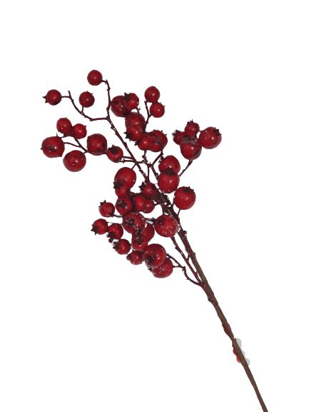 Galho Pick Berry Vermelho 50cm