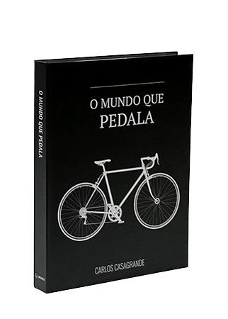 CAIXA LIVRO BOOK BOX METALIZADO O MUNDO QUE PEDALA