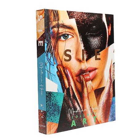 CAIXA LIVRO BOOK BOX SIE COLLAGE ART