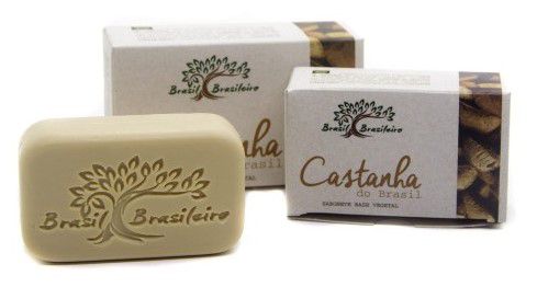 SABONETE BRASIL BRASILEIRO PETIT SAVON 180G CASTANHA DO BRASIL