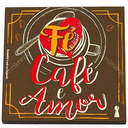 Ima Porta Copos Fe Cafe e Amor