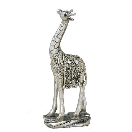 ESCULTURA GIRAFA DECORATIVA