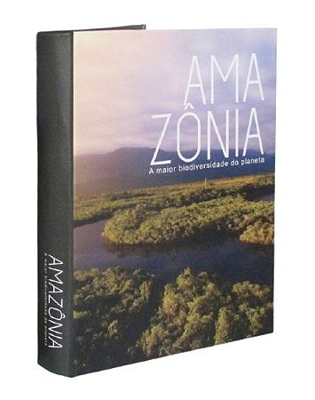 CAIXA LIVRO DECORATIVO AMAZONIA G