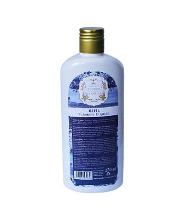 REFIL SABONETE LIQUIDO FLORES BRANCAS MADRESSENZA 250ML