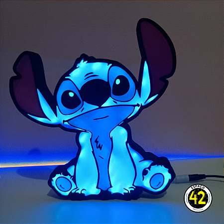 Luminária de Mesa - Stitch